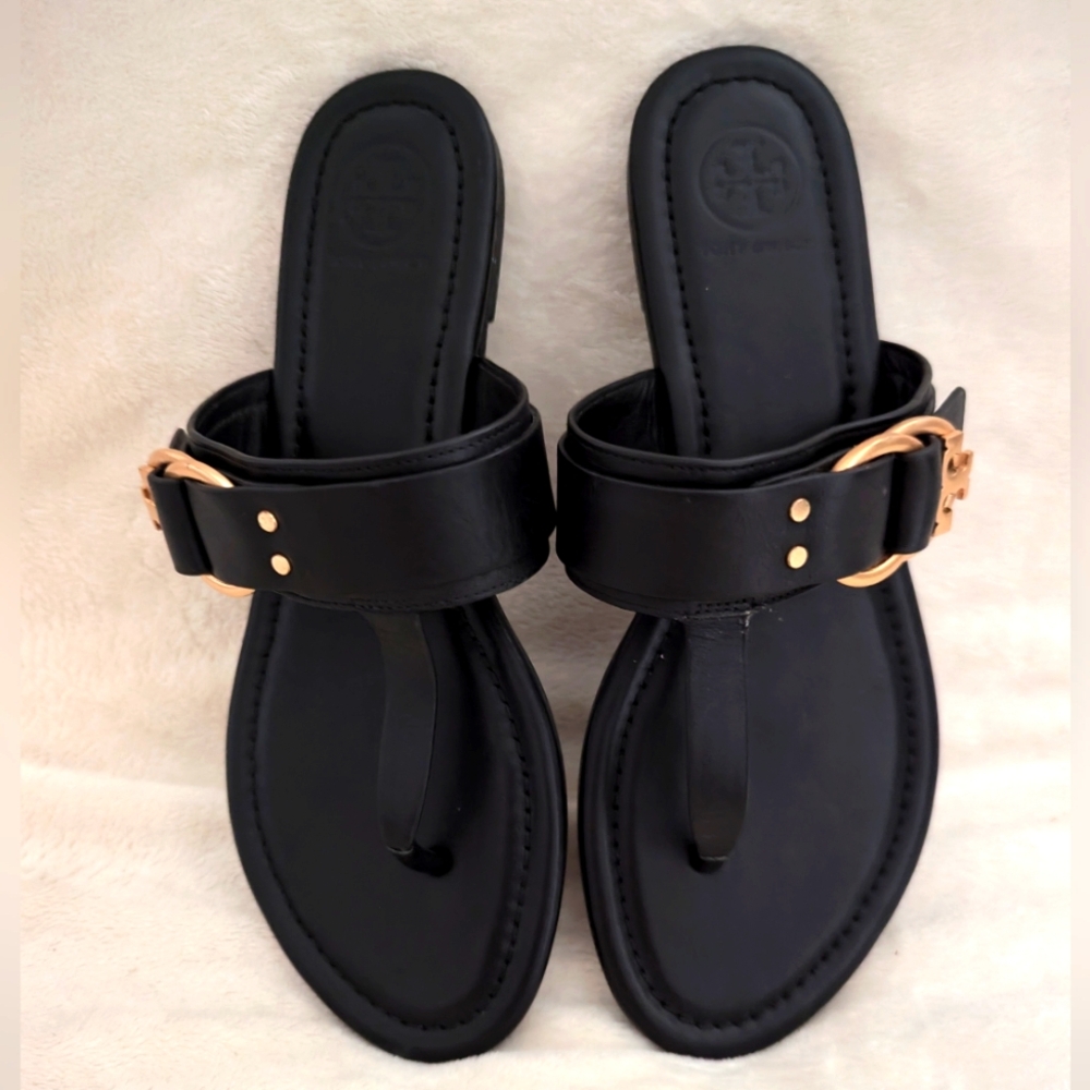 Tory Burch Marsden Flat Slide Thong Sandal.